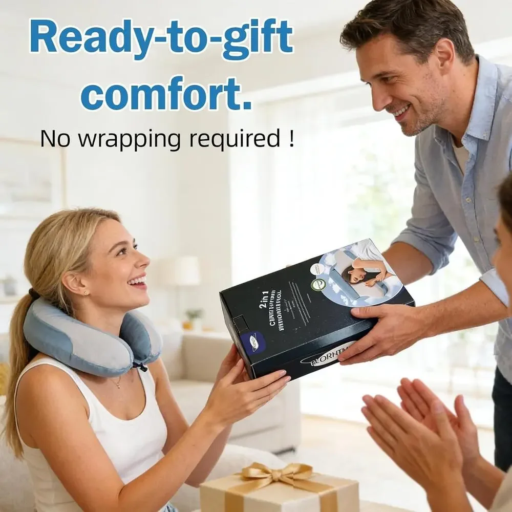 Bed Pillows for Sleeping Queen Size, with Two Pillowcases Soft & Fluffy Pillow w
